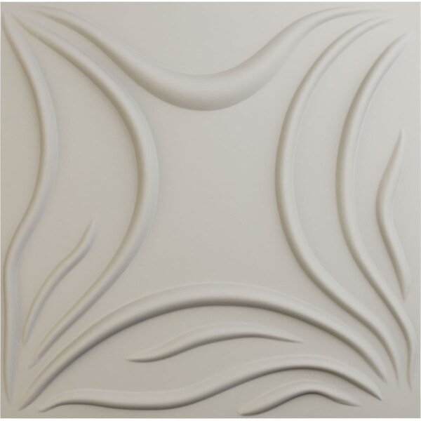 Ekena Millwork 19 5/8in. W x 19 5/8in. H Savannah EnduraWall Decorative 3D Wall Panel Covers 2.67 Sq. Ft. WP20X20SVGBW - main